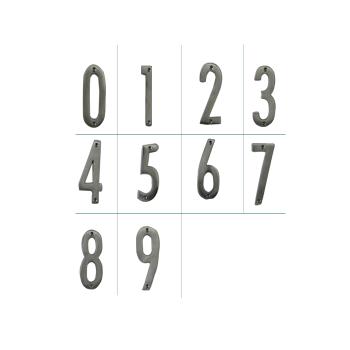 BRASS HALLOW NUMERALS